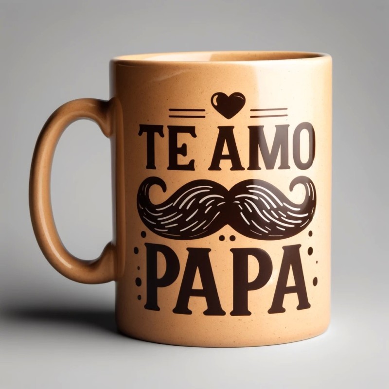 Te amo Papa taza